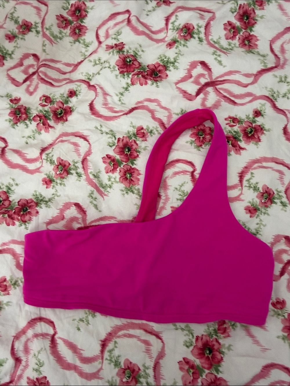 One-Shoulder Alo Sports Bra